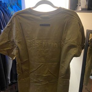 Essentials khaki tshirt
